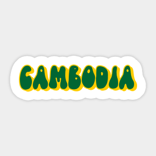 Cambodia Sticker